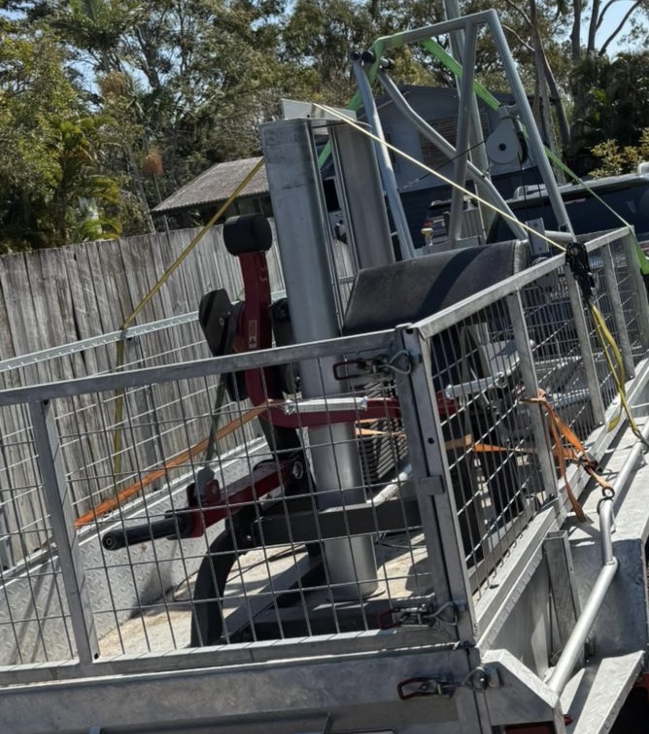 Old gym equipment removal job