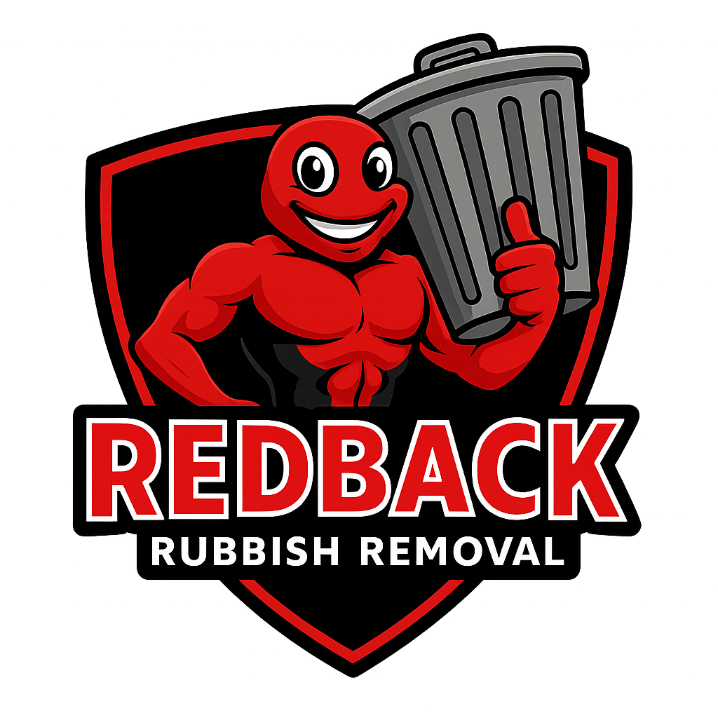 RedBack Rubbish Removal logo